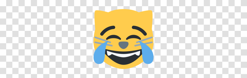 Free Cat Face Joy Tear Happy Emoji Icon Download, Pillow, Cushion, Label Transparent Png