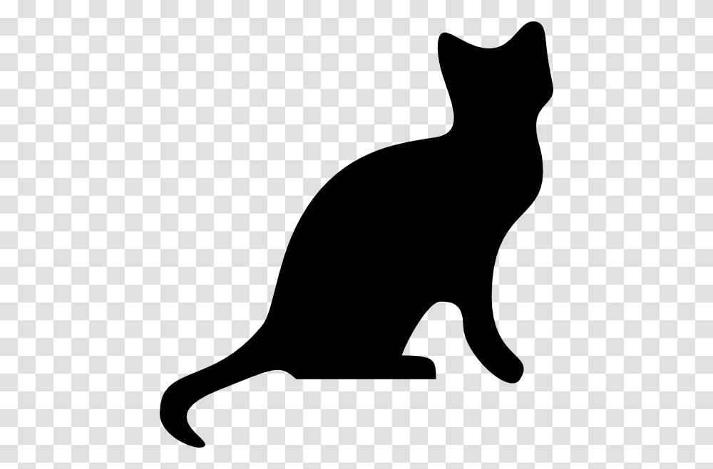 Free Cat Outline, Silhouette, Pet, Mammal, Animal Transparent Png