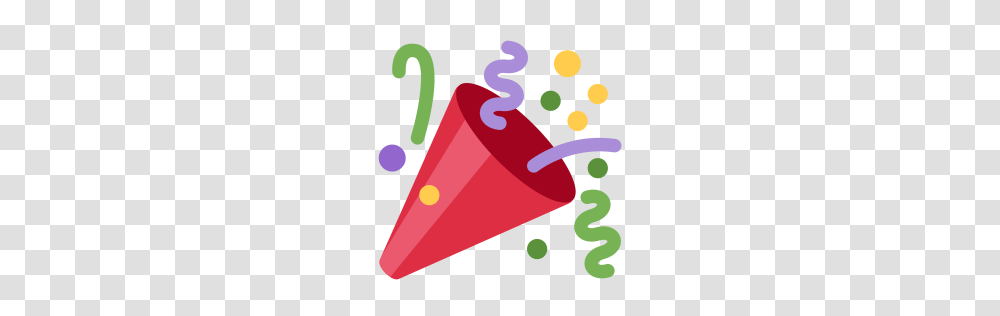 Free Celebration Party Popper Tada Decoration Christmas Icon, Poster, Advertisement, Cone, Sweets Transparent Png