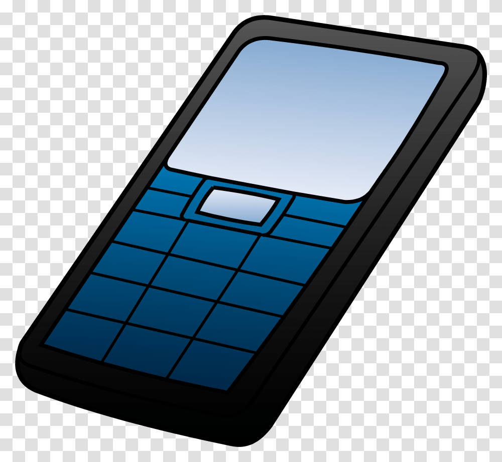 Free Cell Phone Graphics Download Mobile Phone Cartoon, Electronics, Text, Calculator, Solar Panels Transparent Png