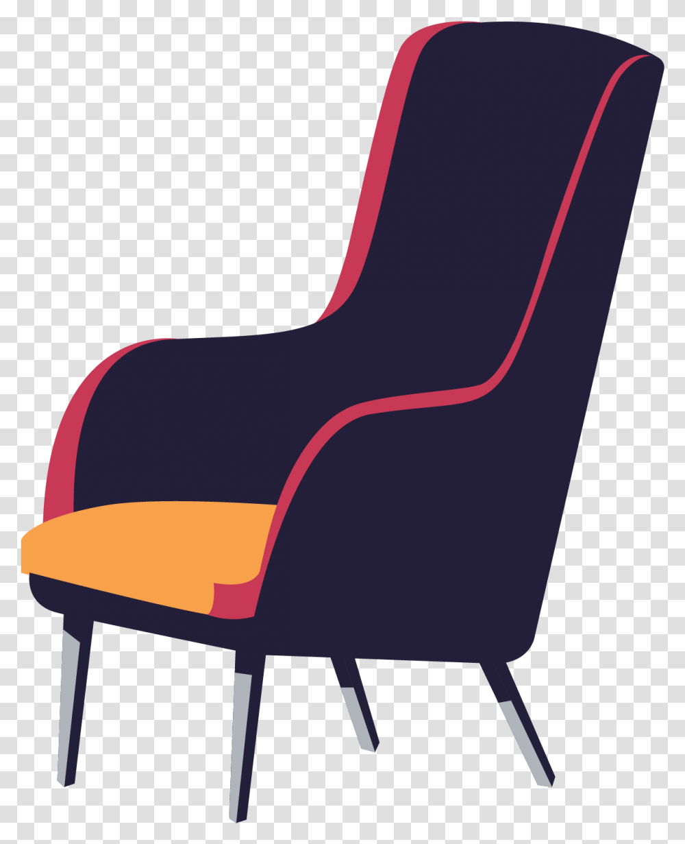 Free Chair Konfest, Furniture, Armchair, Cushion Transparent Png