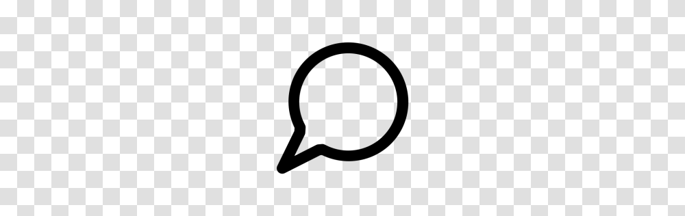 Free Chat Message Notification Bubble Talk Icon Download, Gray, World Of Warcraft Transparent Png