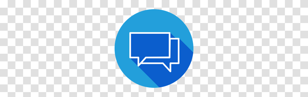 Free Chat Message Notification Bubble Talk Icon Download, Logo, First Aid, Badge Transparent Png