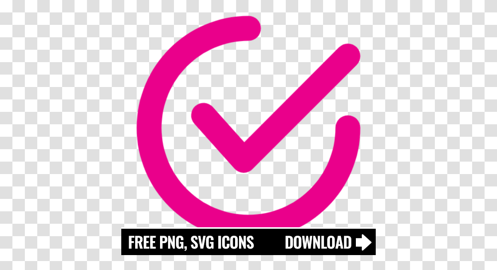 Free Check Icon Symbol Dot, Alphabet, Text, Hook, Ampersand Transparent Png