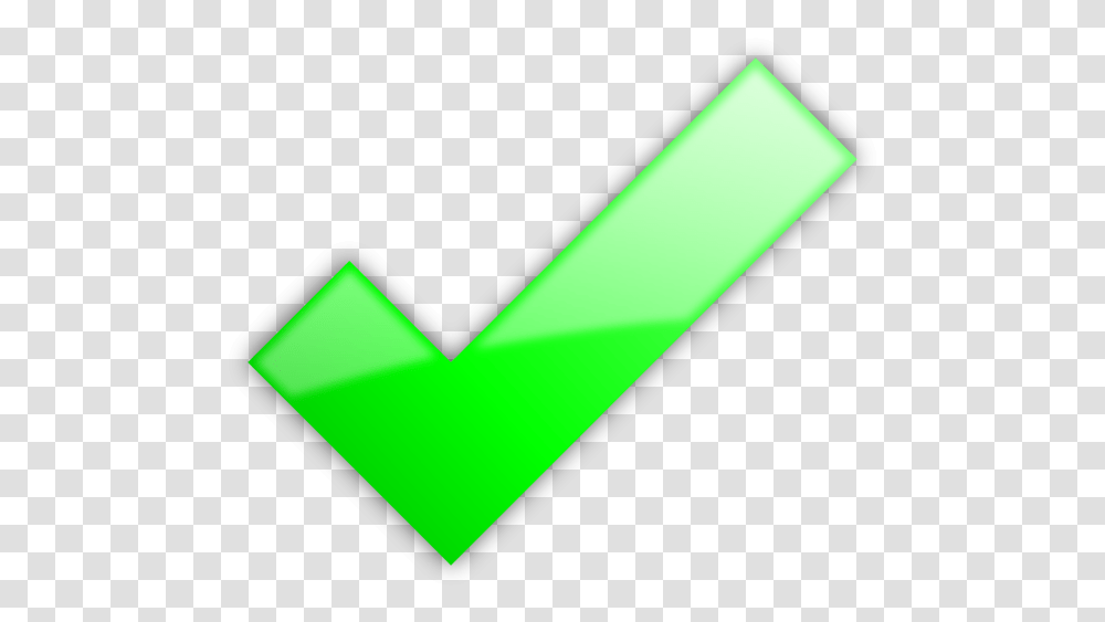 Free Check Mark Green Download Clip Art Big Green Check Mark, Symbol, Lighting, Triangle, Graphics Transparent Png