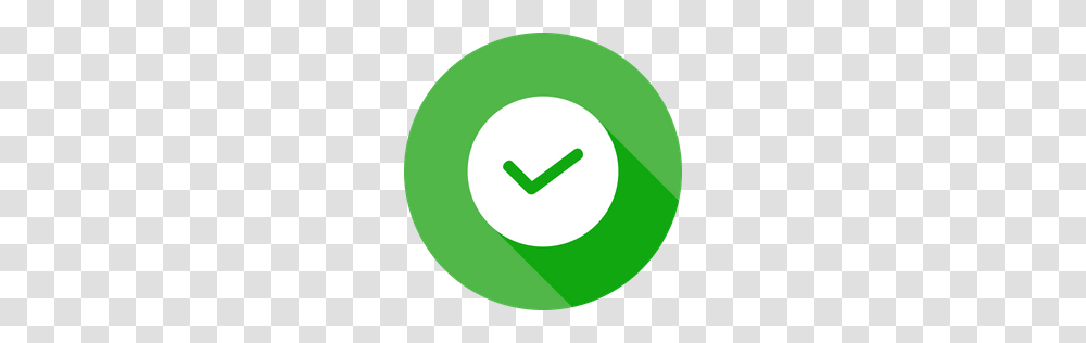 Free Check Verified Successful Accept Tick Yes Success Icon, Tennis Ball, Sport, Sports Transparent Png
