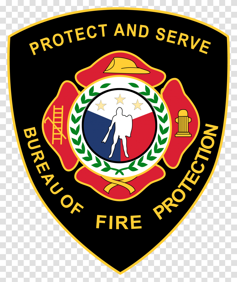 Free Chicago Fire Logo Download Bureau Of Fire And Protection, Symbol, Trademark, Badge, Emblem Transparent Png