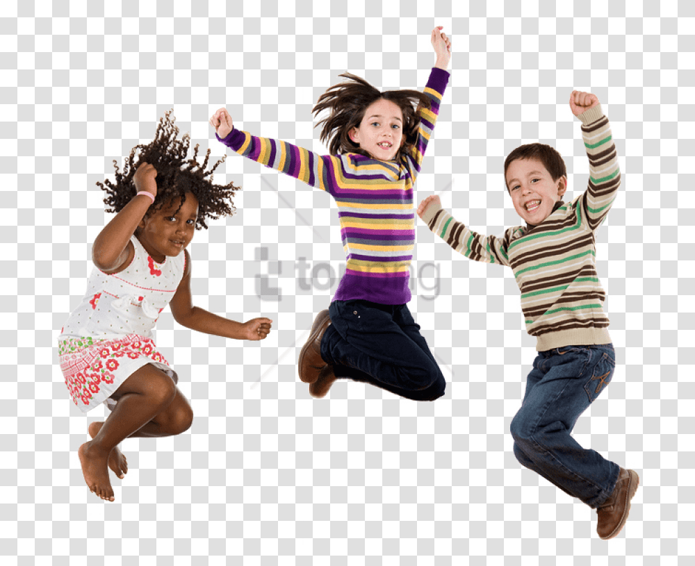 Free Children Jumping Image With Children Jumping, Person, Shoe, Sleeve Transparent Png