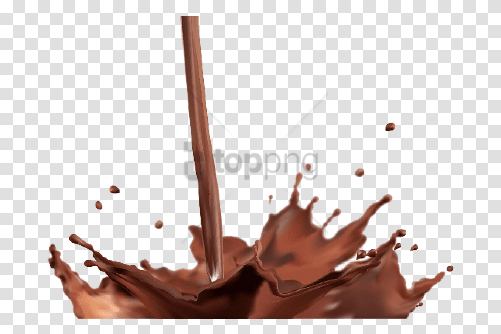 Free Chocolate Milk Splash Images Vector Chocolate Splash, Dessert, Food, Person, Human Transparent Png
