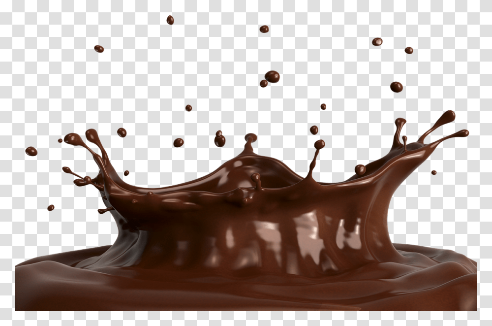 Free Chocolate Splash Pic Images Splash Chocolate Milk, Dessert, Food, Fudge, Cocoa Transparent Png