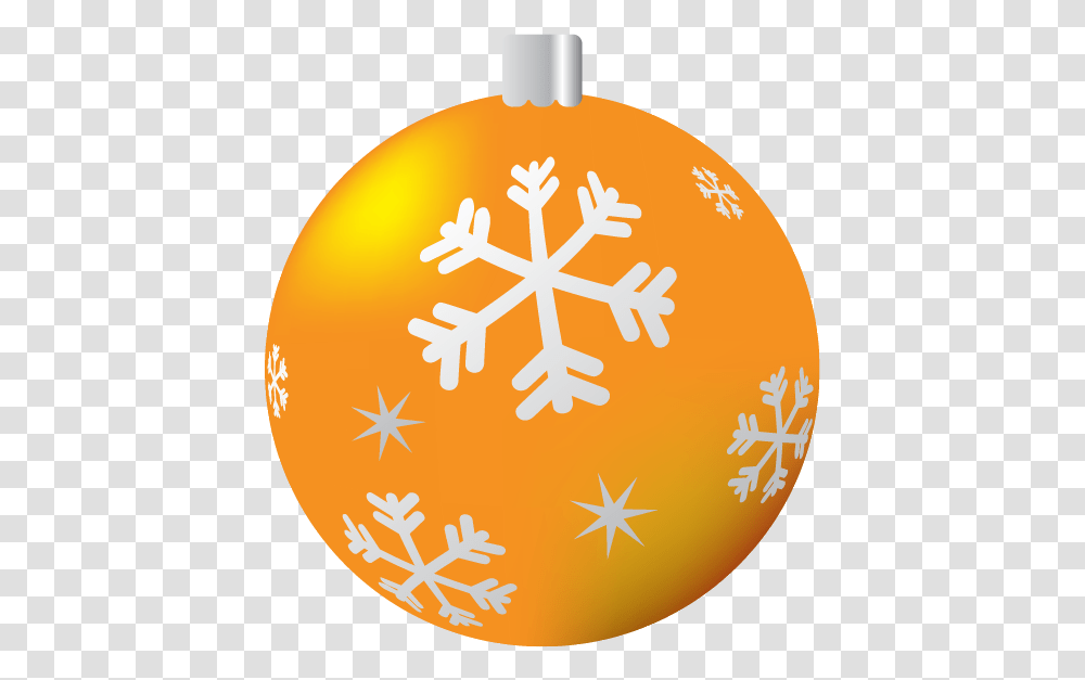 Free Christmas Ball Konfest Clip Art, Snowflake Transparent Png