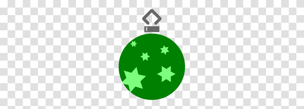 Free Christmas Ball Ornament Clipart, Green, Recycling Symbol, First Aid, Star Symbol Transparent Png