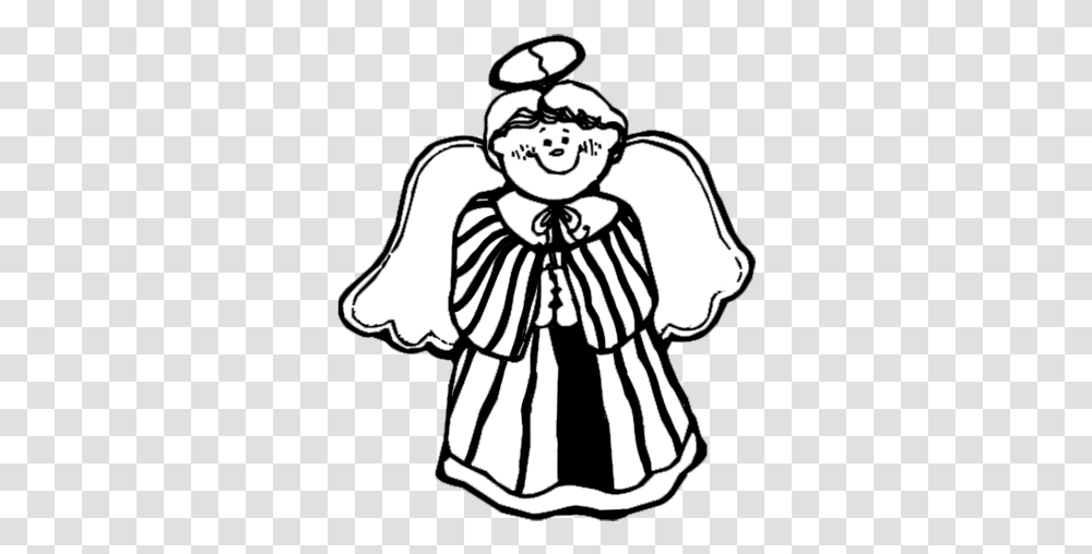 Free Christmas Clip Art Angel, Archangel, Costume, Stencil, Drawing Transparent Png