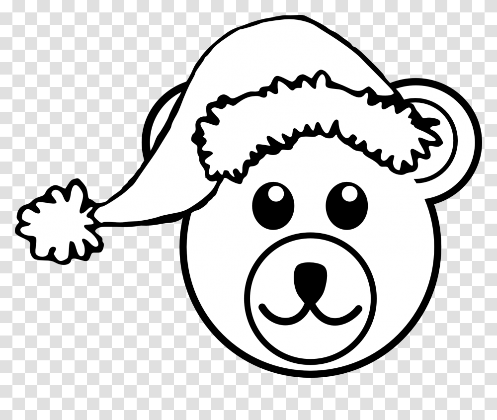 Free Christmas Clip Art Black And White, Stencil, Animal, Mammal Transparent Png