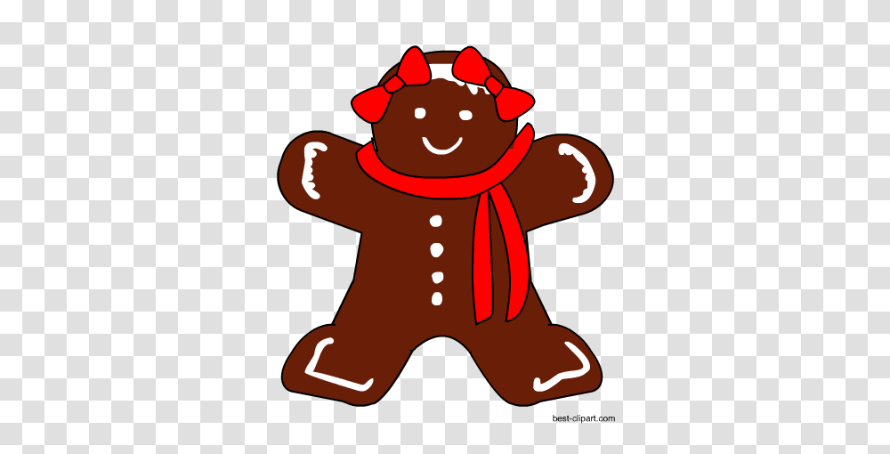 Free Christmas Clip Art Santa Gingerbread And Christmas Tree, Cookie, Food, Biscuit, Sweets Transparent Png