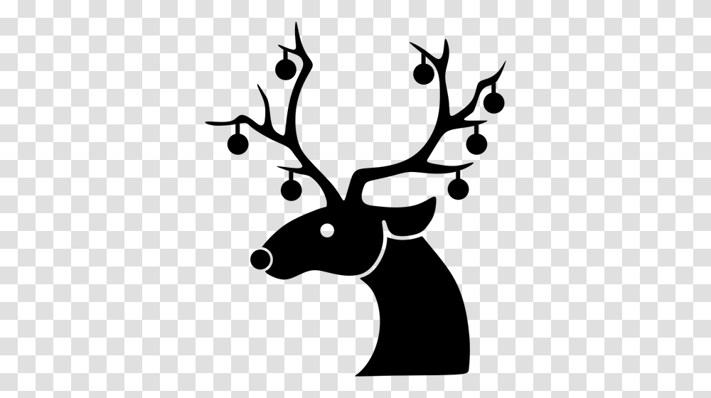 Free Christmas Clip Art Santa Reindeer, Gray, World Of Warcraft Transparent Png