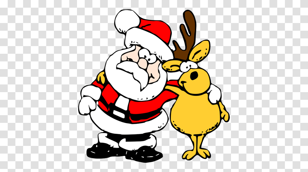 Free Christmas Clip Art Santa Reindeer, Performer, Bird, Animal, Chef Transparent Png