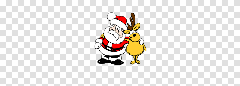 Free Christmas Clip Art Santa Reindeer, Performer, Magician, Christmas Stocking, Gift Transparent Png