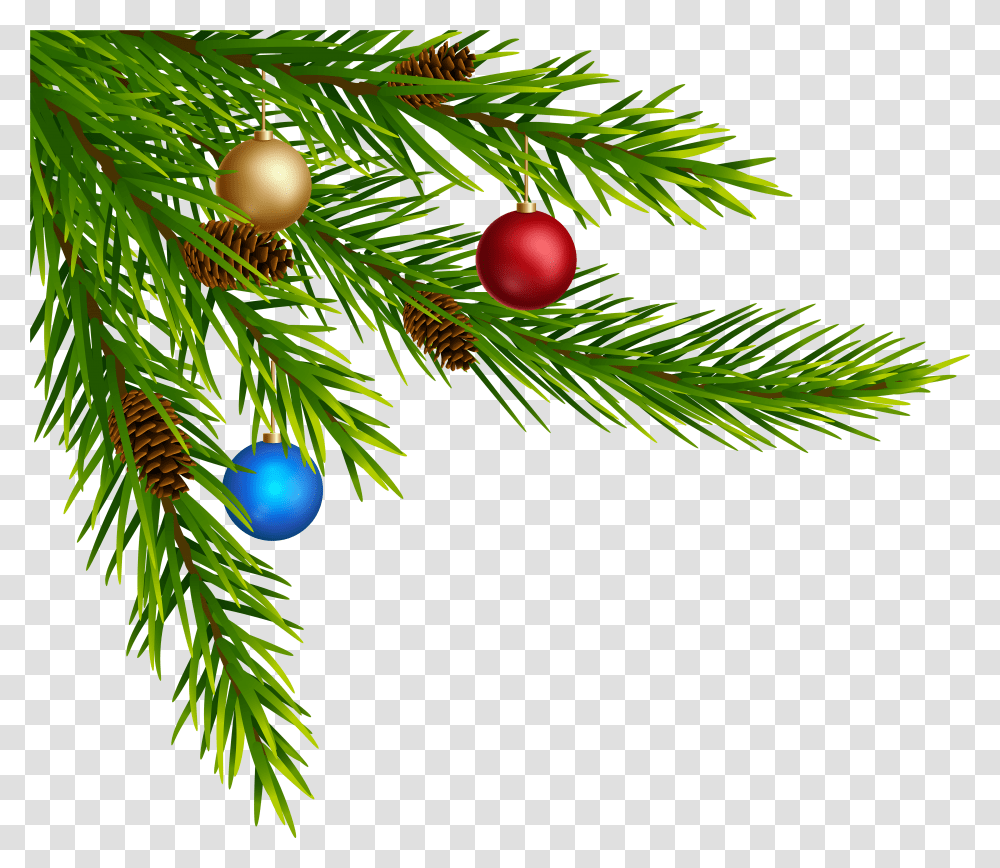 Free Christmas Decorative Corner Corner Christmas Border Transparent Png