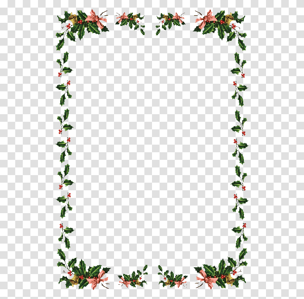 Free Christmas Frames And Borders Clipart Frame Christmas, Plant, Vine, Petal, Flower Transparent Png