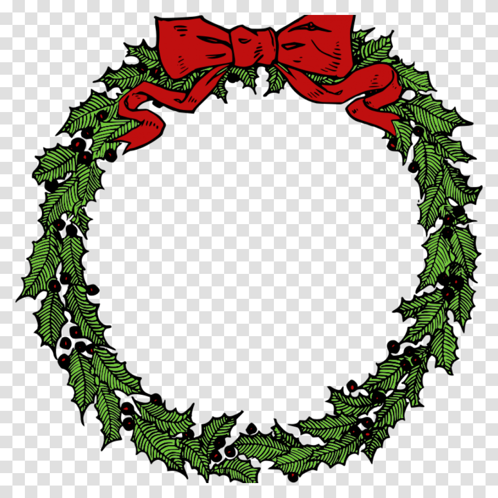 Free Christmas Garland Clipart Free Clipart Download, Wreath, Heart, Poster, Advertisement Transparent Png