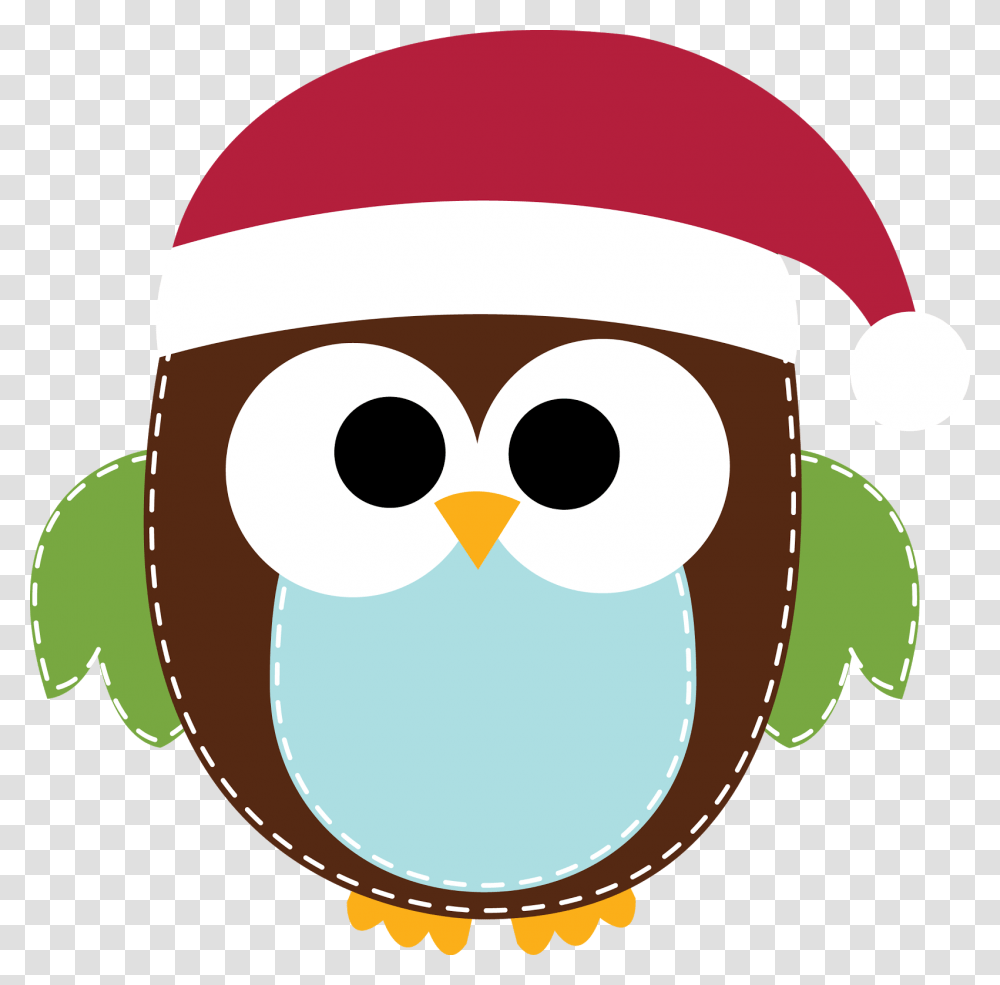 Free Christmas Owl Clipart, Bird, Animal, Penguin, Disk Transparent Png