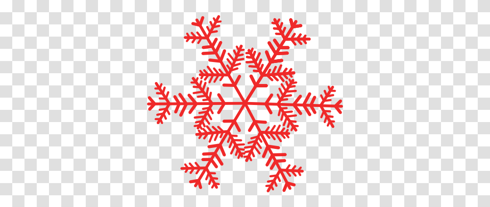 Free Christmas Snowflakes Download Red Snowflake Clipart, Poster, Advertisement, Pattern Transparent Png