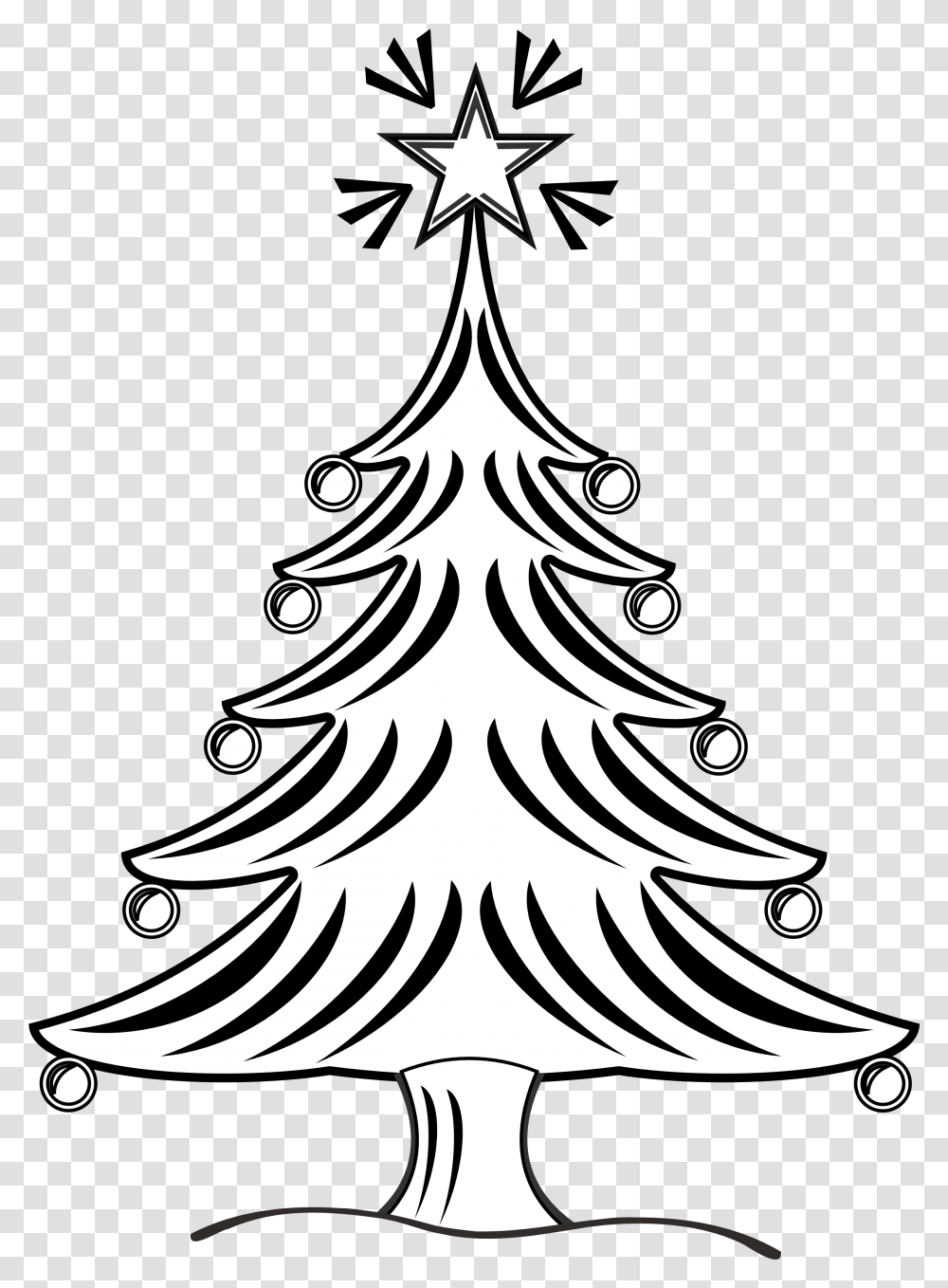 Free Christmas Tree Drawing Download Clip Art Christmas Tree Images Black And White, Stencil, Wedding Cake, Dessert, Food Transparent Png