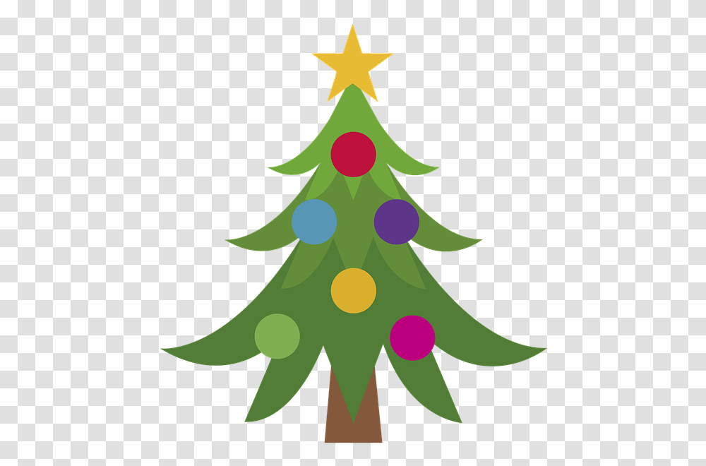 Free Christmas Tree Emoji, Plant, Ornament, Star Symbol Transparent Png