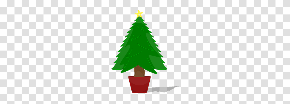 Free Christmas Tree Vector Clip Art, Plant, Ornament Transparent Png