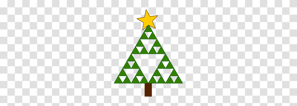 Free Christmas Winter Scene Clipart, Triangle, Star Symbol Transparent Png