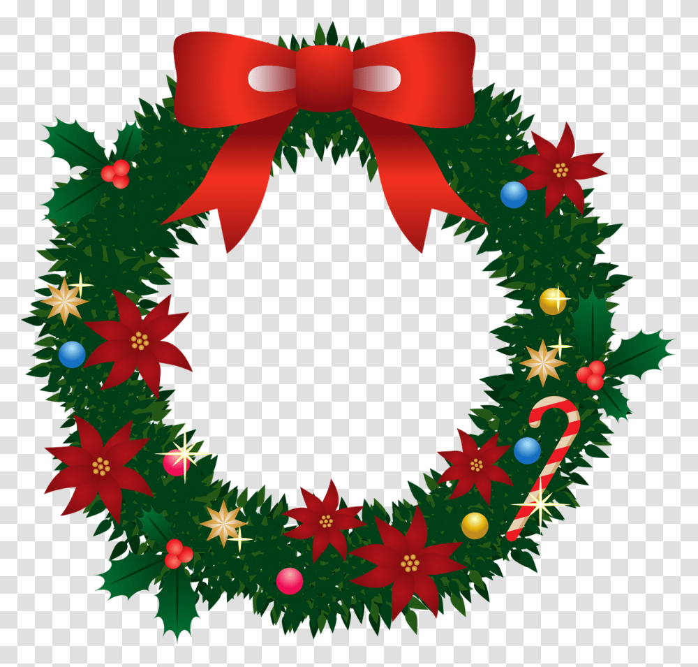 Free Christmas Wreath & Images Pixabay Merry Christmas Friday Night Dinner, Christmas Tree, Ornament, Plant Transparent Png
