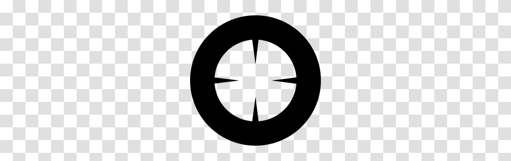 Free Circle Cross Gun Hunting Sight Sniper Target Icon, Gray, World Of Warcraft Transparent Png