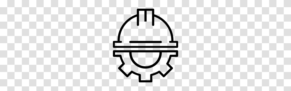 Free Civil Engineer Helmet Setting Safety Protection Icon, Gray, World Of Warcraft Transparent Png