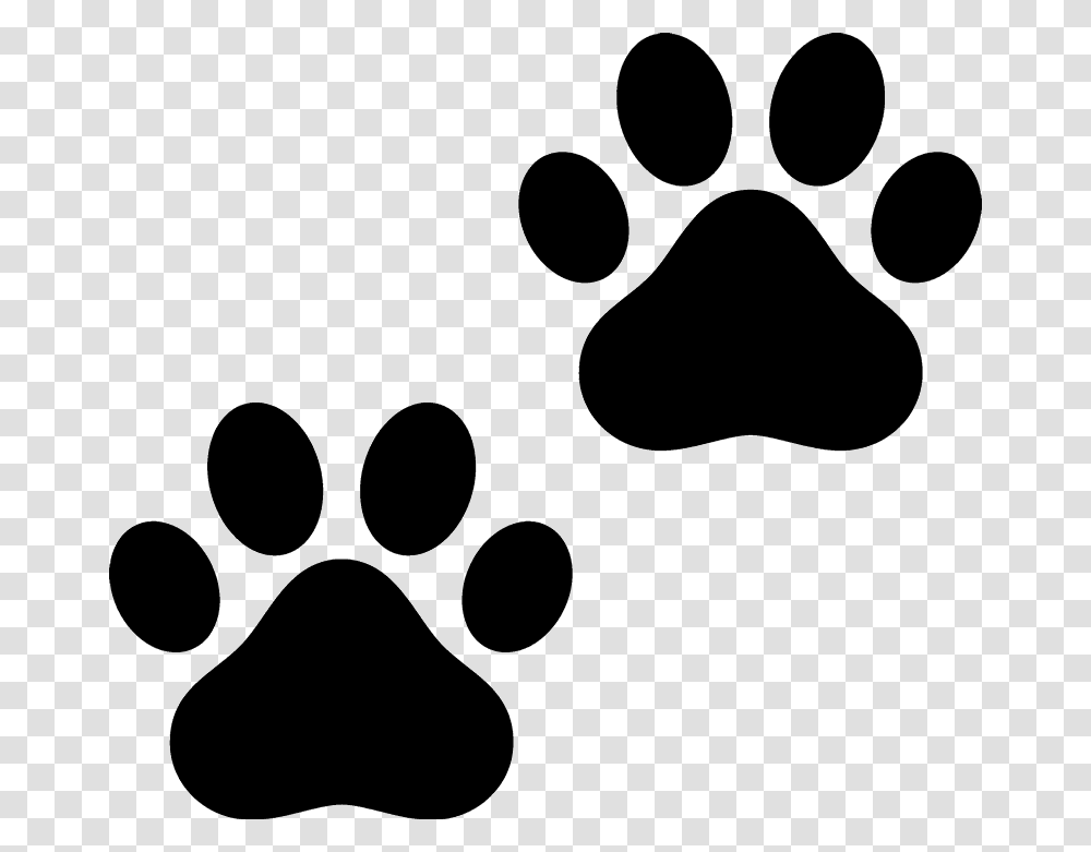 Free Clemson Tiger Paw Print Cat Paw Background, Footprint, Stencil Transparent Png