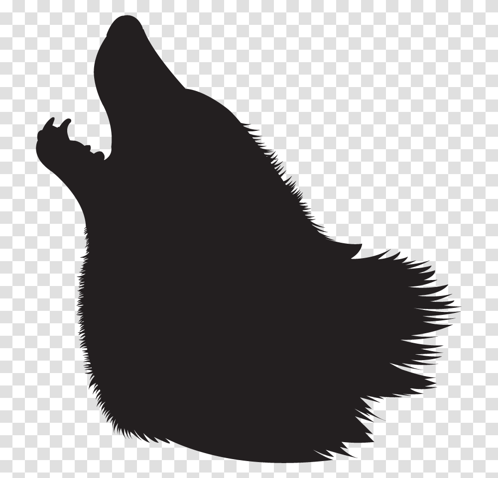 Free Clip Art Animals Four Legged Mammals Howling Wolf, Silhouette, Wildlife, Buffalo Transparent Png