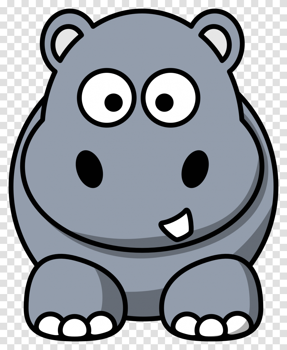 Free Clip Art Animals Hippo Animal Clipart Hippo Clipart, Robot, Stencil Transparent Png