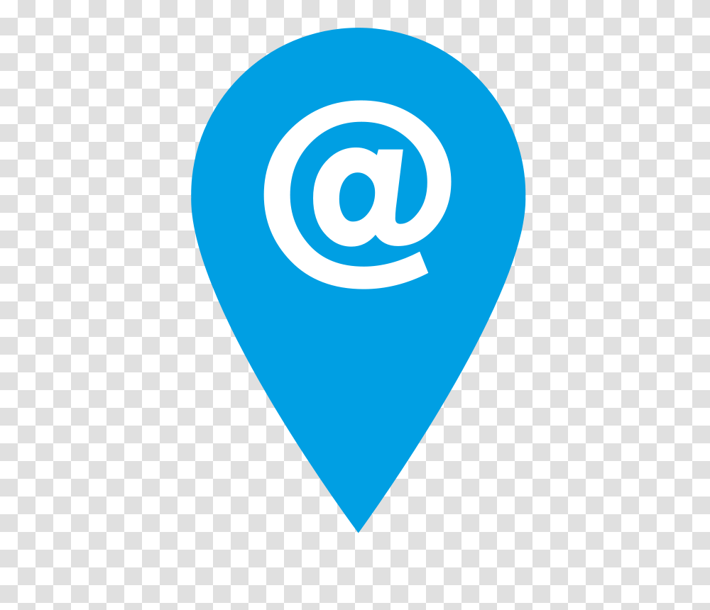 Free Clip Art Blue Email Icon, Plectrum Transparent Png