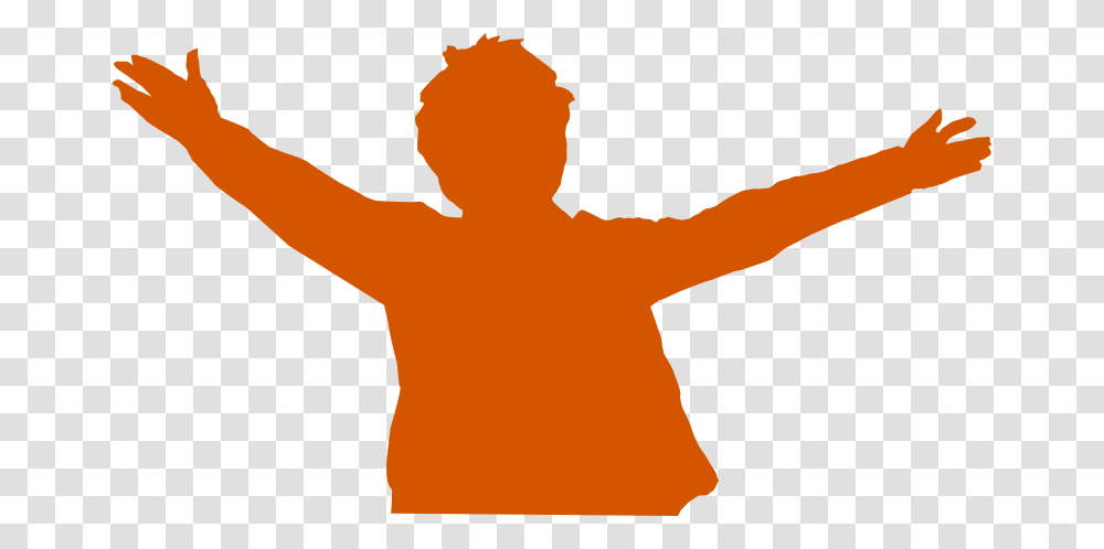 Free Clip Art Cheer, Person, Human, Silhouette, Back Transparent Png
