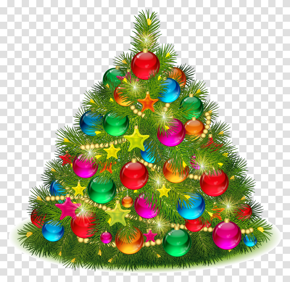 Free Clip Art Christmas Tree Transparent Png
