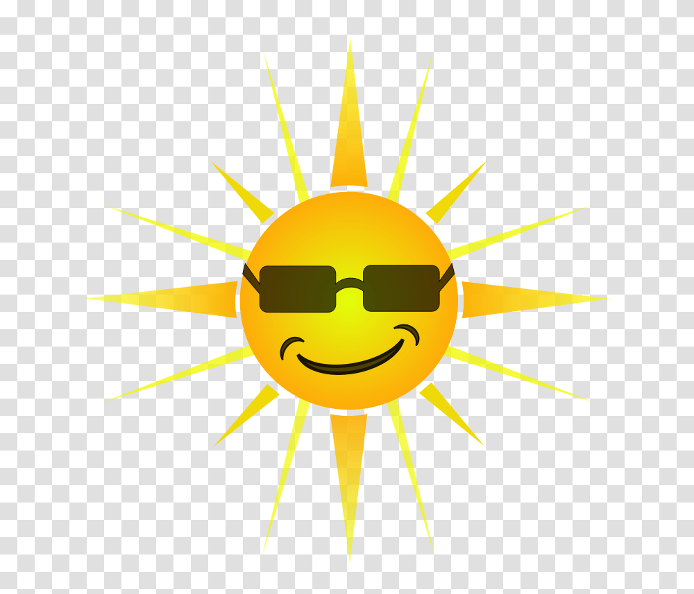 Free Clip Art Cool Happy Sun, Outdoors, Nature, Helicopter, Aircraft Transparent Png