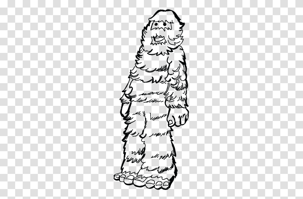 Free Clip Art Fantasy Sci Fi Folklore Sasquatch, Outdoors, Astronomy, Nature, Moon Transparent Png