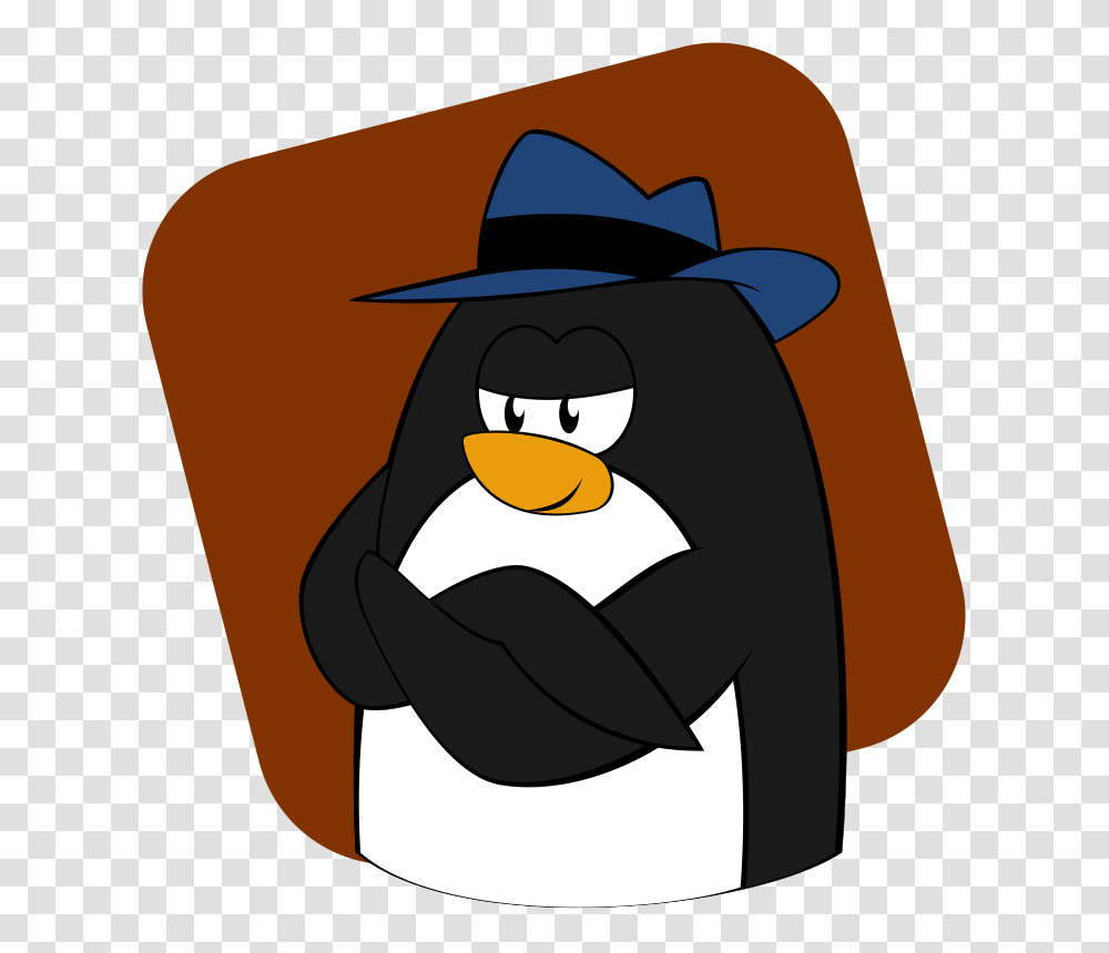 Free Clip Art Fedora Penguin, Apparel, Hat, Cowboy Hat Transparent Png