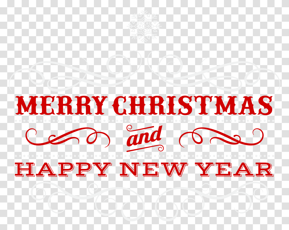 Free Clip Art For Merry Christmas And Happy New Year 2019 Background, Graphics, Floral Design, Pattern, Text Transparent Png