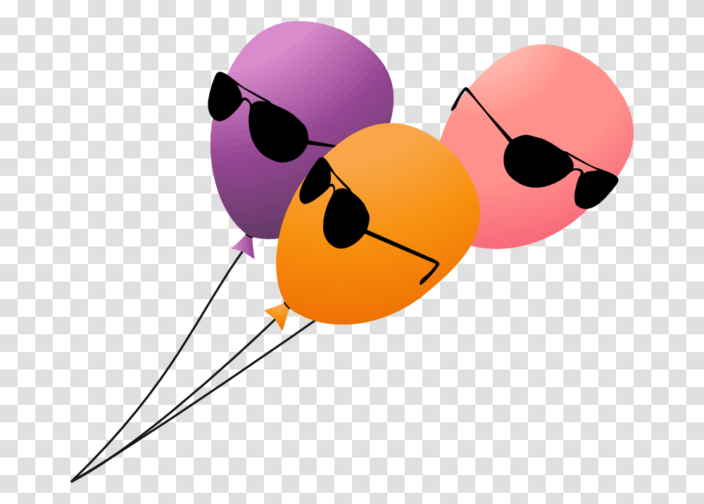Free Clip Art Funny Happy Birthday Image Information, Balloon, Pac Man, Angry Birds Transparent Png
