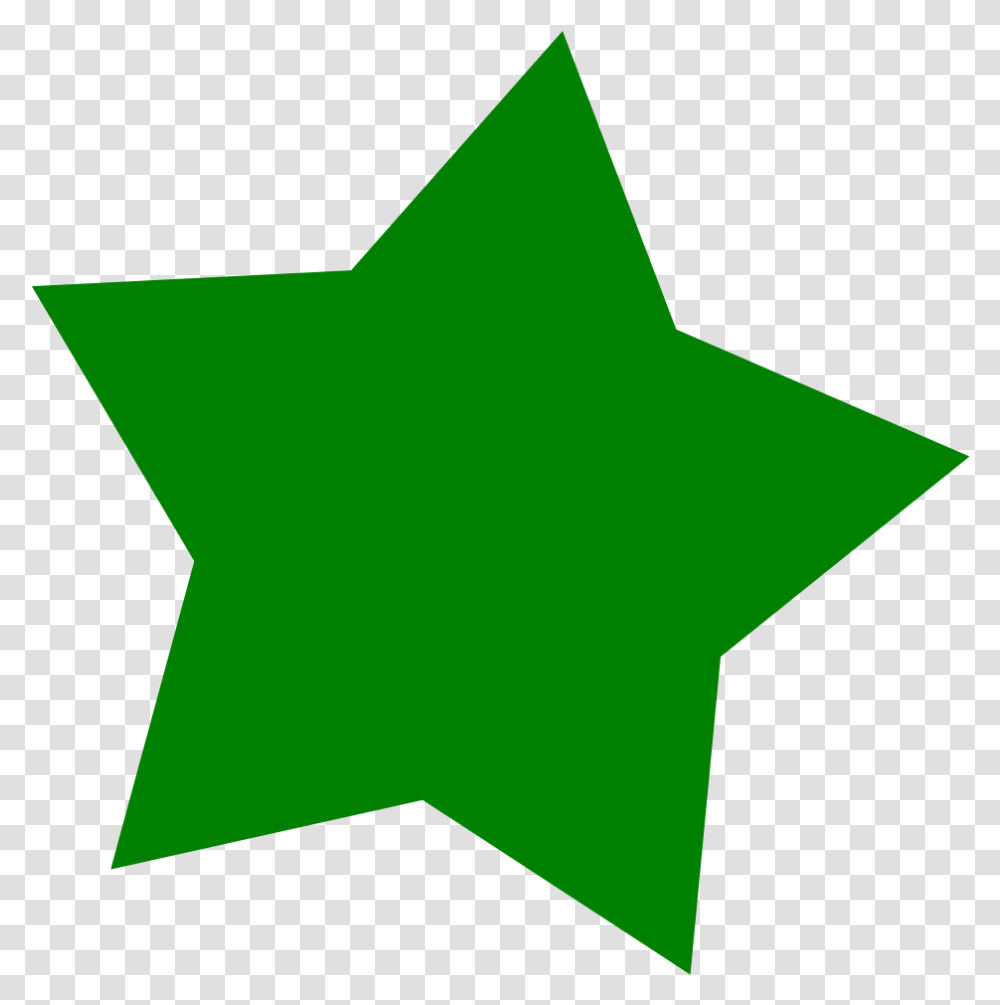 Free Clip Art Green Star, Star Symbol, First Aid Transparent Png