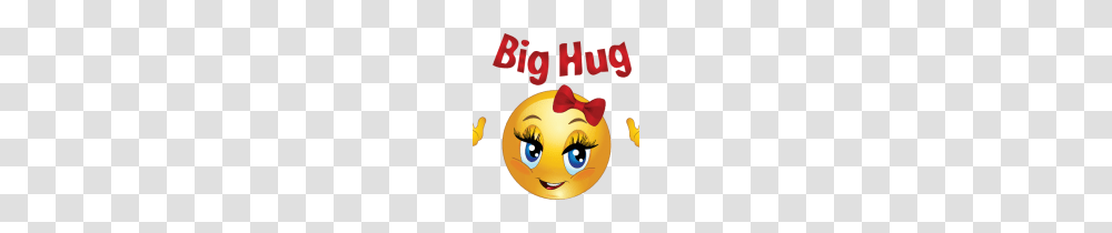 Free Clip Art Hugs Big Hug Smiley Emoticon Clipart, Angry Birds, Animal, Pac Man Transparent Png
