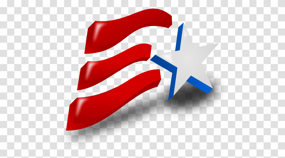 Free Clip Art Labor Day, Star Symbol, Flag Transparent Png