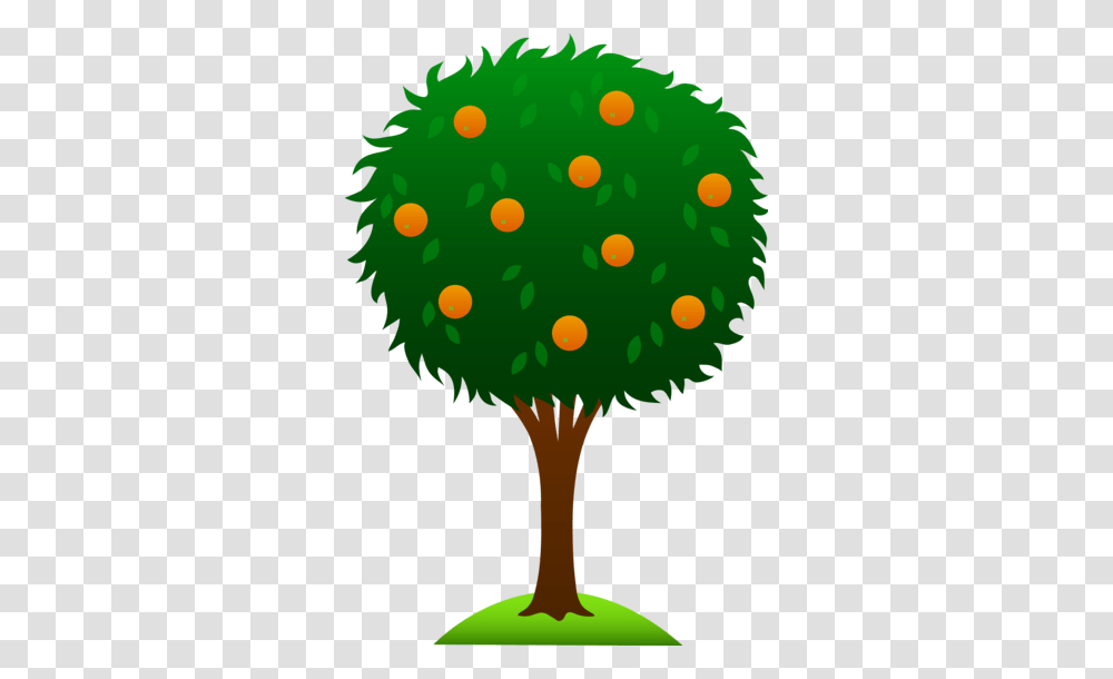Free Clip Art Of A Cute Orange Tree Sweet Clip Art, Green, Ball, Photography, Sport Transparent Png