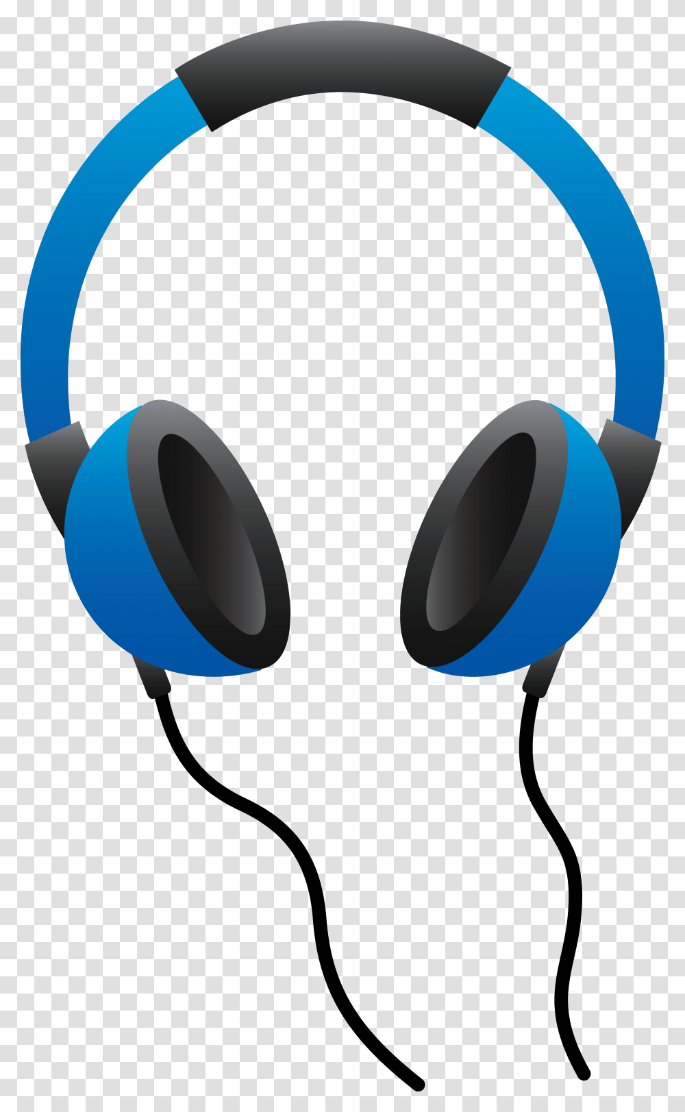 Free Clip Art Of A Set Of Cool Blue Headphones Sweet Clip Art, Electronics, Headset, Balloon Transparent Png